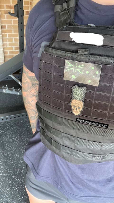 TPE "Tactical" PVC velcro patch