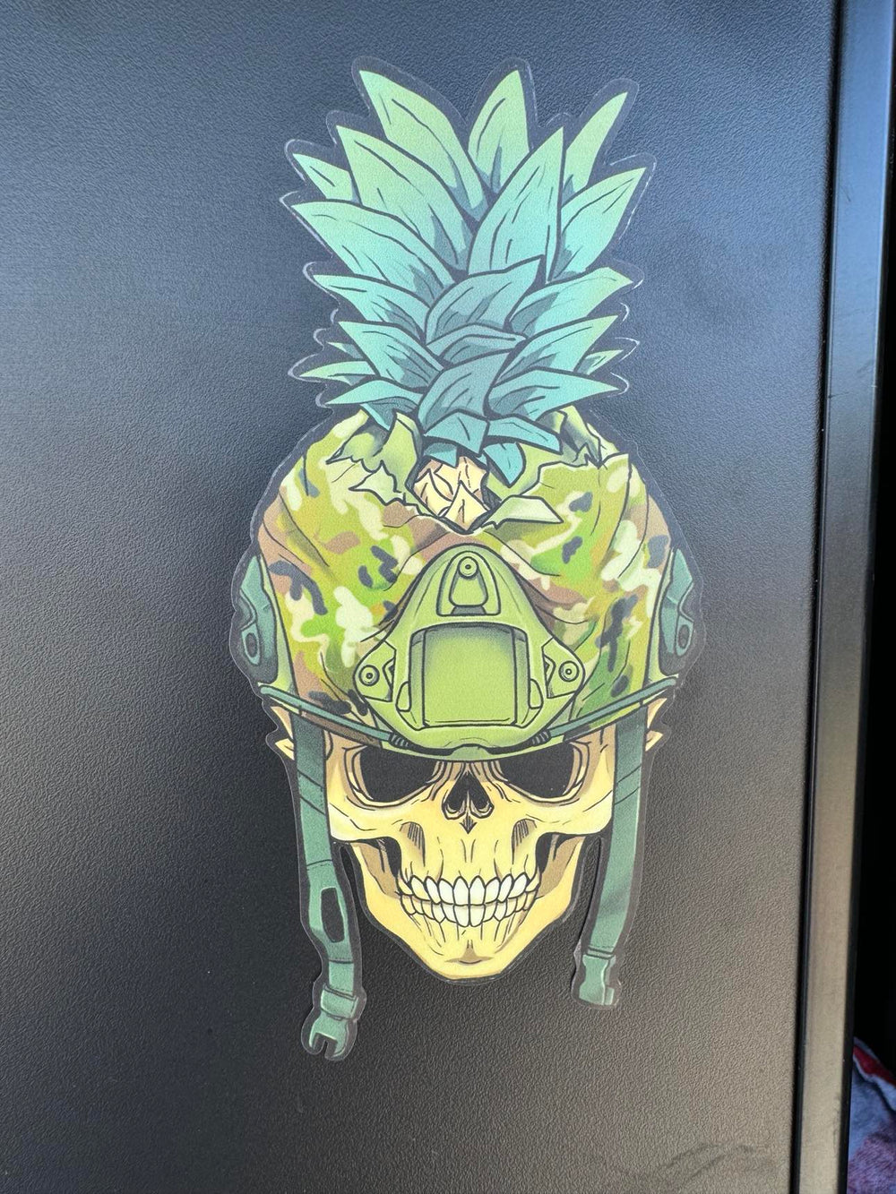 TPE Pineapple Skull W/Helmet